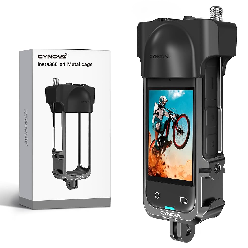 Amazon.com : CYNOVA Insta 360 X4 Utility Frame with Silicone